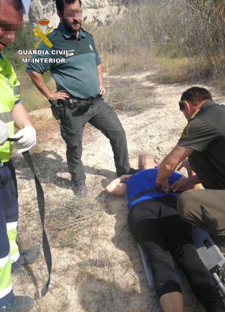 Rescatan a una senderista herida en Los Rodeos-Campos del Río