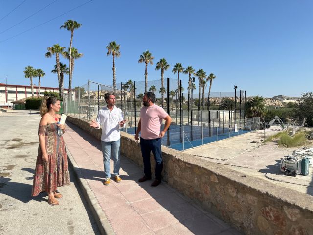 Acondicionan y mejoran el polideportivo municipal de Campos del Río Acondicionan y mejoran el polideportivo municipal de Campos del Río