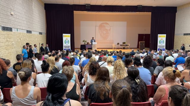 Clausura de la Semana Cultural sobre Miguel Hernández celebrada en el Centro Penitenciario Murcia II Clausura de la Semana Cultural sobre Miguel Hernández celebrada en el Centro Penitenciario Murcia II